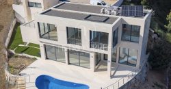Villa contemporaine avec vue mer panoramique à Santa Maria de Llorell, Tossa de Mar