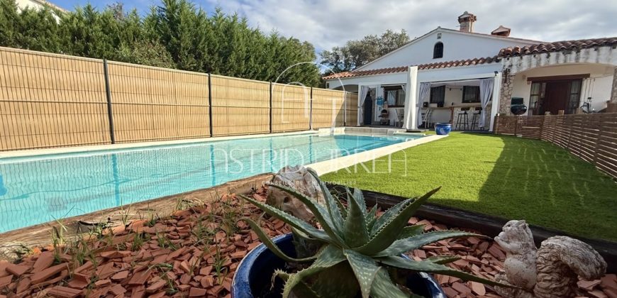 Villa rénovée avec piscine à Can Carbonell, Caldes de Malavella