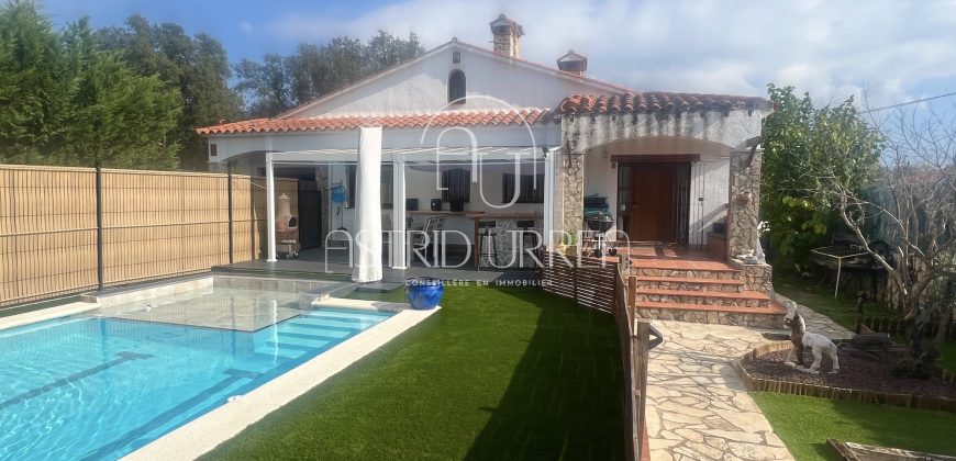 Villa rénovée avec piscine à Can Carbonell, Caldes de Malavella